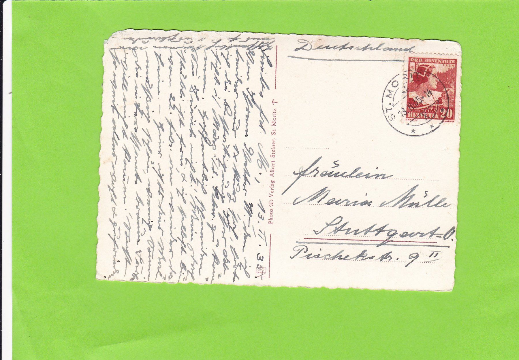 Cartes postales: St. Moritz – D'occasion à St. Peterzell par neckertal 1