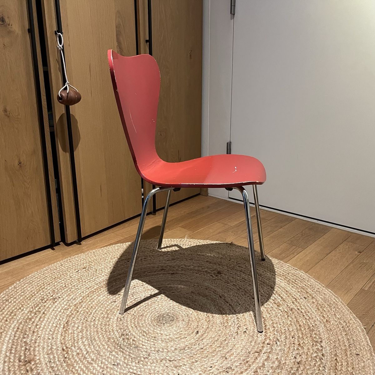 Sedie: Design-Stuhl rot Schreibtischstuhl – Usato da Cham venduto da n.winkler2209 1