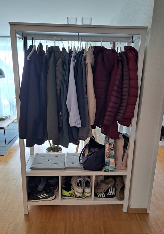 Garderobe HEMNES (Ikea) weiss Kaufen auf Ricardo