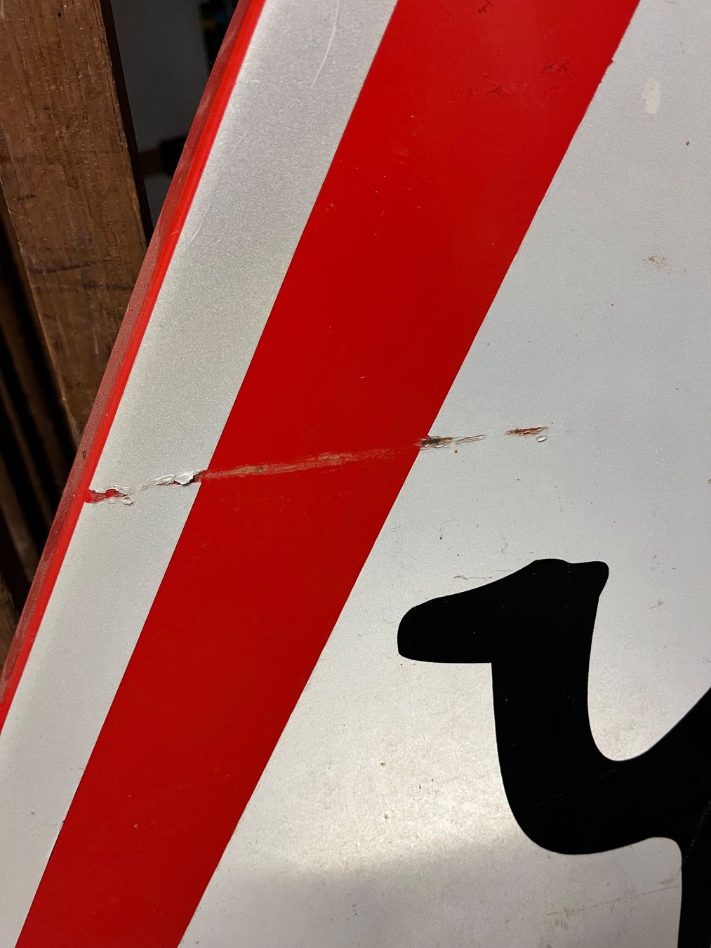 Insegne: Verkehrsschild / Warnschild «Vorsicht Kamel» (oder Dromedar) – Usato da Basel venduto da Laserjay 2