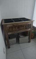 Hochbeet für Balkon/Terasse mit 6 Einsätzen