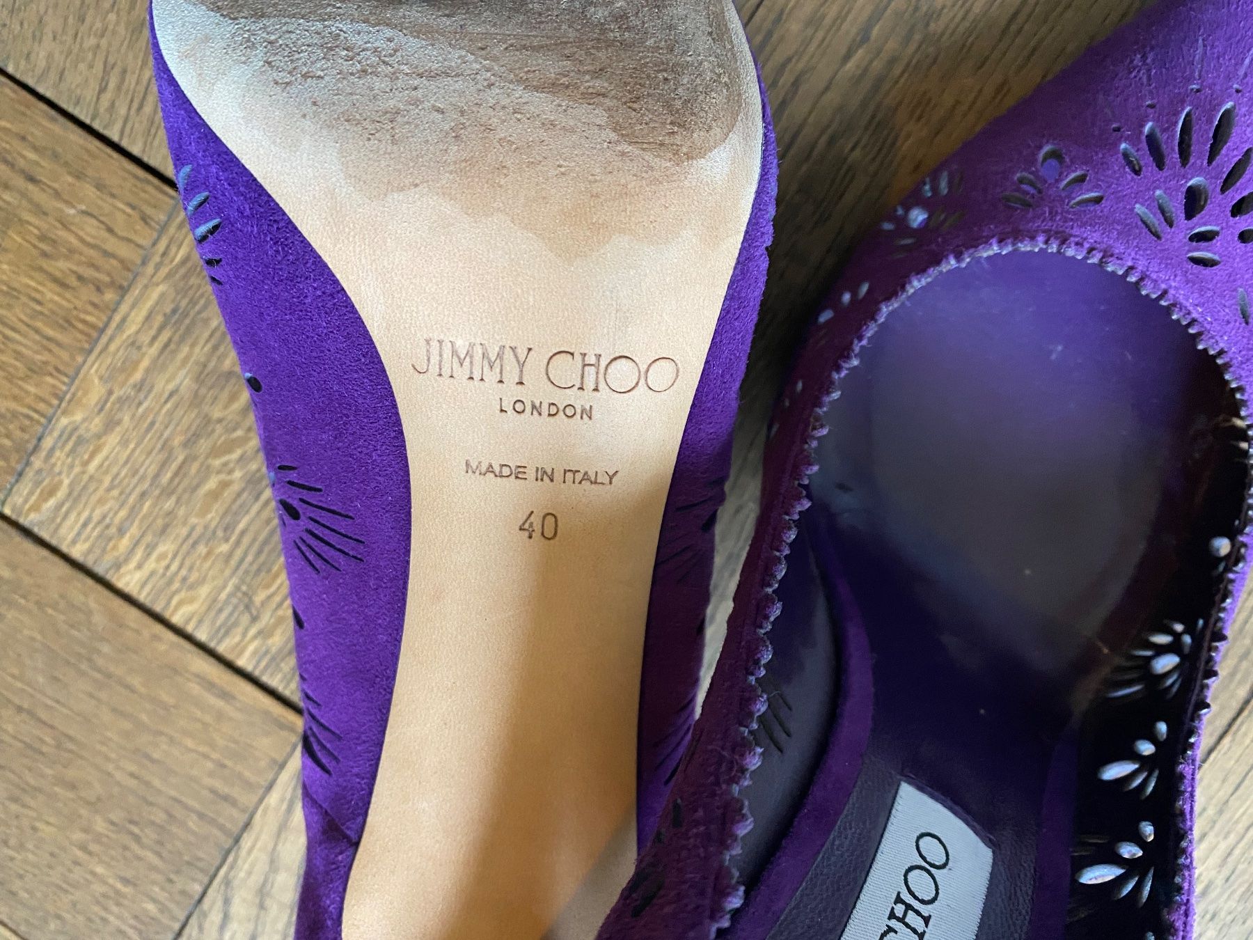 Jimmy Choo Scarpe da donna: Jimmy Choo Pumps Violett – Nuovo (secondo la descrizione) da Zürich venduto da aMortensen 4