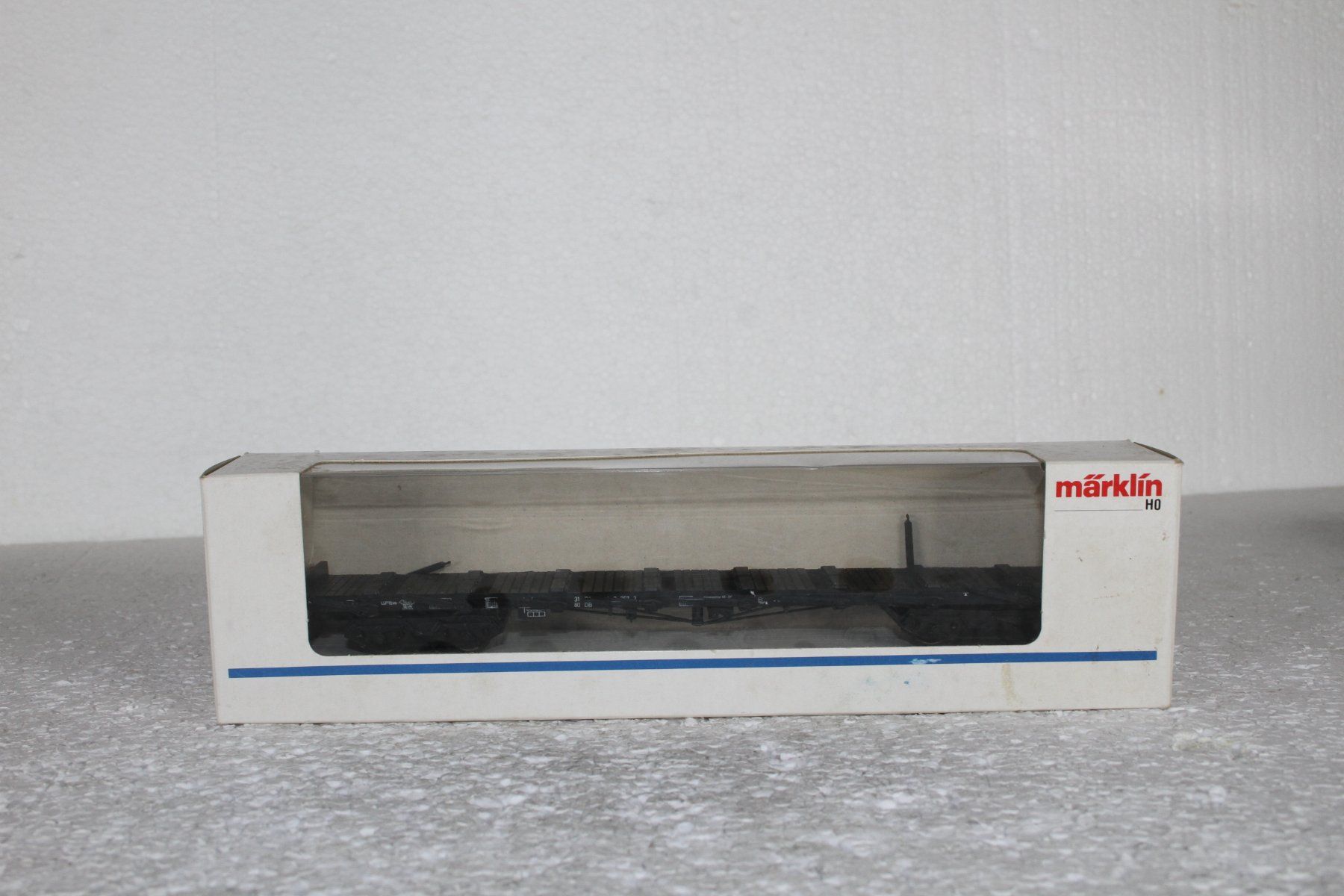 Märklin Modellini di ferrovie: Märklin 4663  DB Rungenwagen – Usato da Triesen venduto da cor_62ts