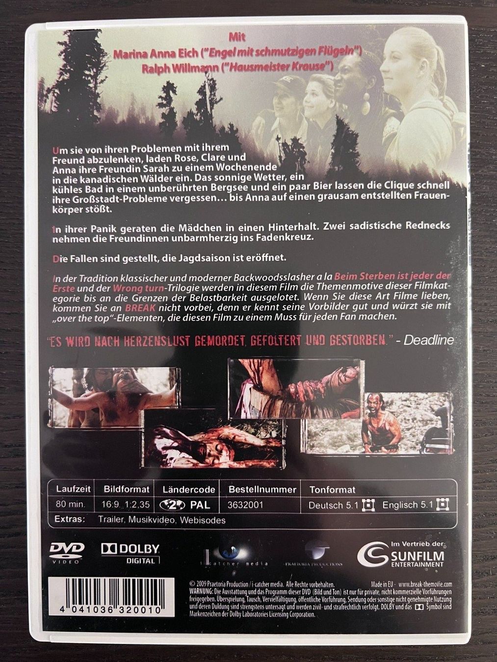 Tutti i DVDs: Break - No Mercy, Just Pain! – Usato da Zürich venduto da FilmFreunde 1