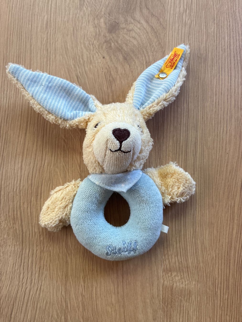 Steiff Spielzeuge: Steiff Greifring Hase unbenutzt – Neu (gemäss Beschreibung) aus Eggenwil von mic_b5l2