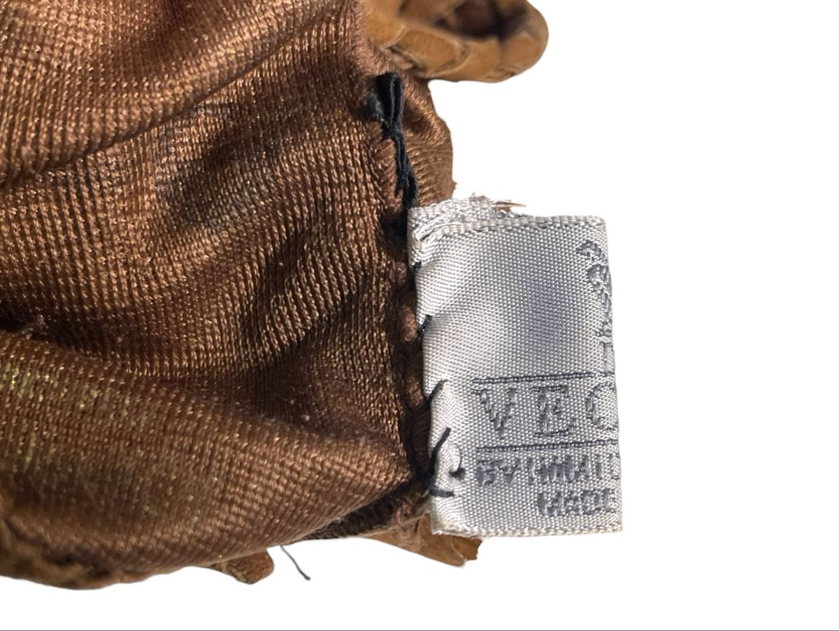 Guanti & manicotti: Vecchi Damen Handschuhe mit Innenfutter aus Seide, braun – Usato da Luzern venduto da woti-shop 8