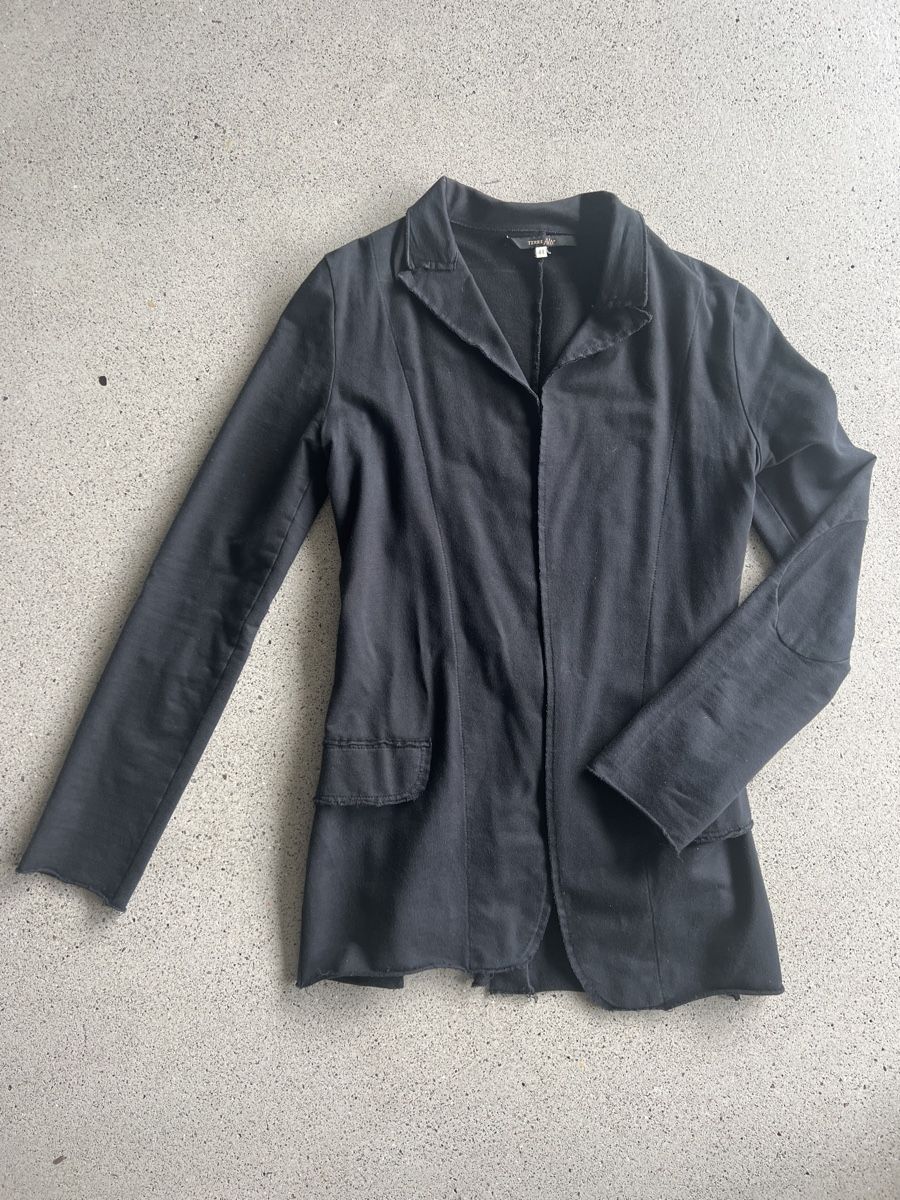 Giacche: Baumwoll Blazer schwarz. Gr. 38 – Usato da Richterswil venduto da Solemare47Nicole