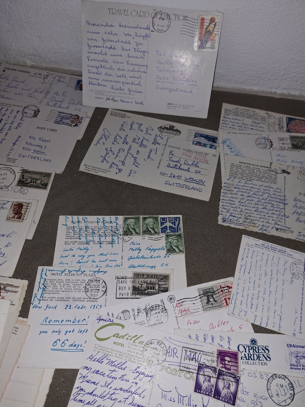 Ansichtskarten: postkarten Vintage USA – Gebraucht aus Kölliken von Upcycling-by-Mc-TAM 6