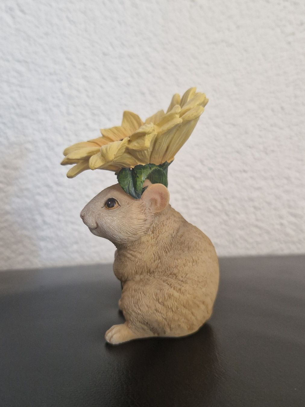 Figuren: Dekofigur Maus mit Sonnenblume – Gebraucht aus Wettswil von Taxi018 1