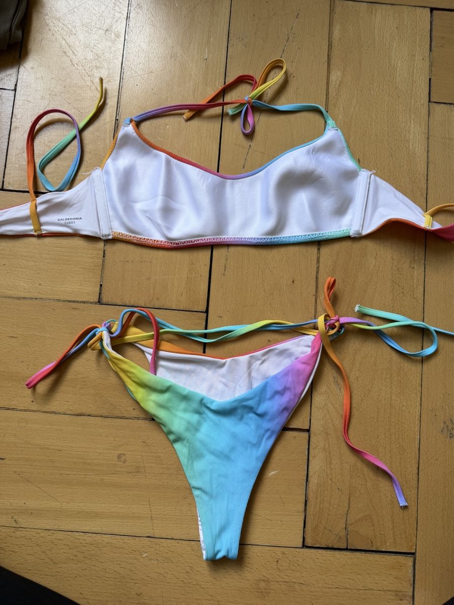 Calzedonia Costumi da bagno & Bikini: Bikini Regenbogen Design, Calzedonia – Usato da Zürich venduto da a.b.2025 3