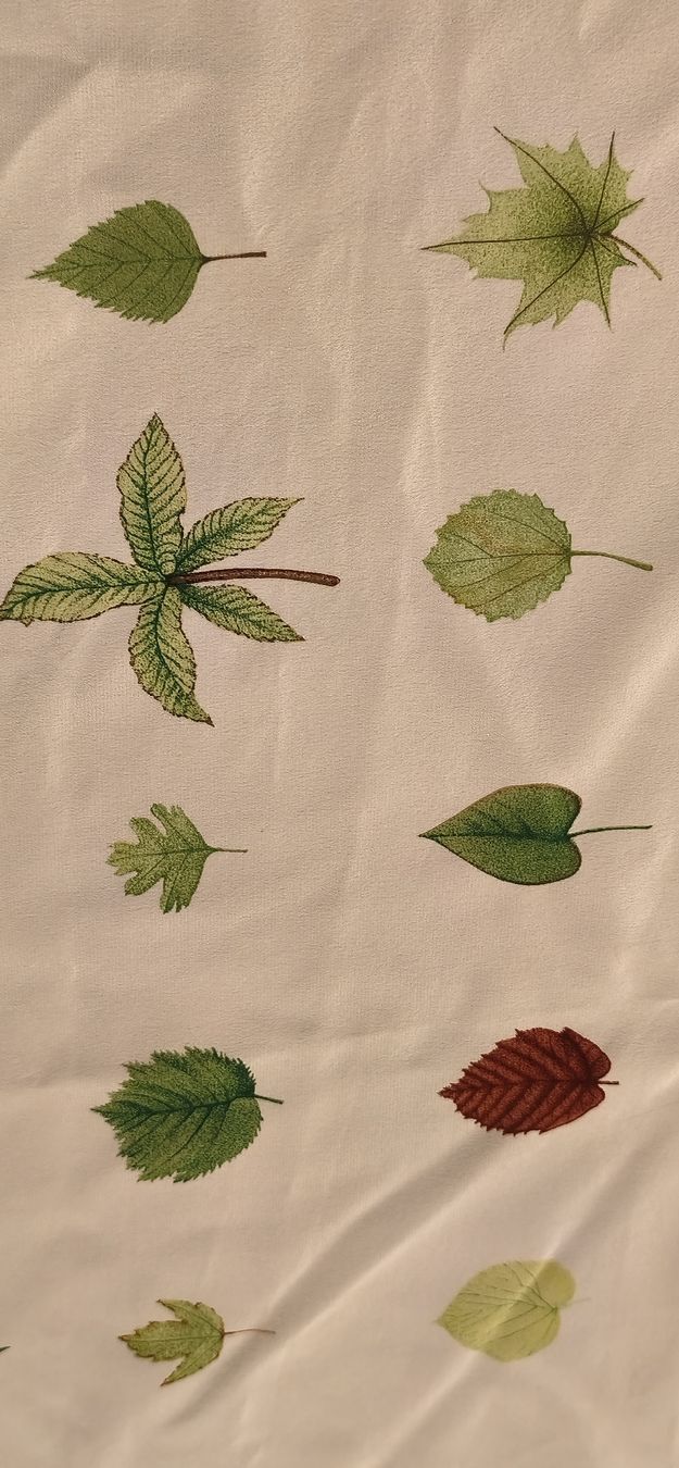 Fabric Frontline Foulards, Tücher & Schals: Seidenschal Blätter Muster frontline fabric – Gebraucht aus Luterbach von Liveyourdream 2