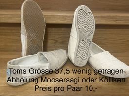Tom‘s Schuhe Grösse 37,5 