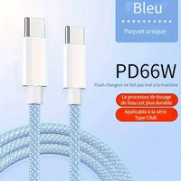 Câble de charge rapide PD60W longueur 2m