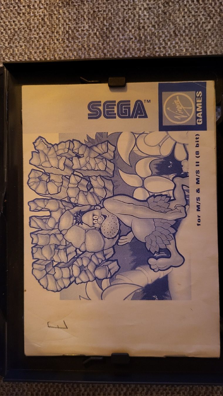 Sega Giochi: Chuck Rock / SEGA Master System 2 Spiel – Usato da Biel/Bienne venduto da Retrohr