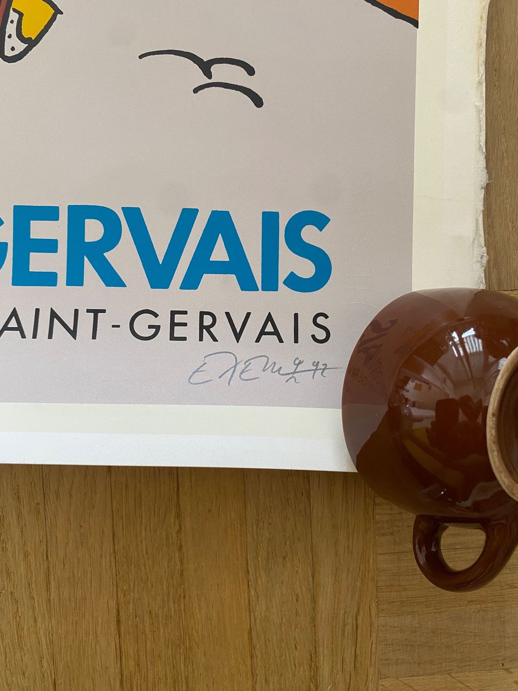 Foto & Immagini: EXEM Affiche sérigraphie signée numérotée Saint-Gervais – Usato da Genève venduto da fel01 2