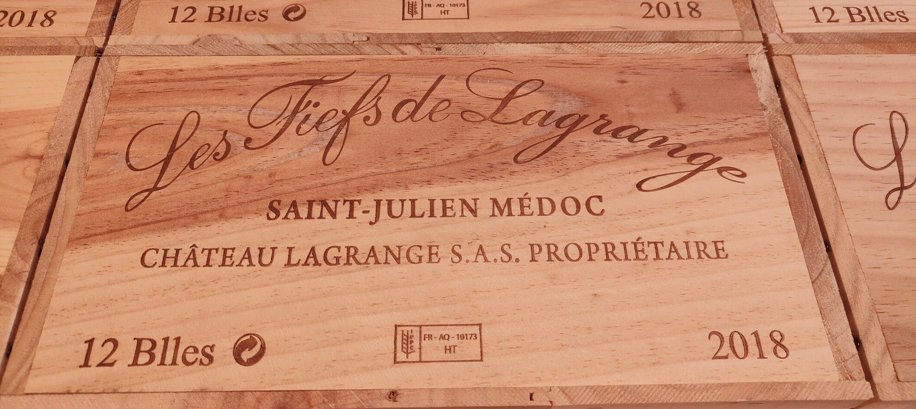 Vins: Les Fiefs de Lagrange 2018 CB12 - Bordeaux – D'occasion à Montpreveyres par asi0411