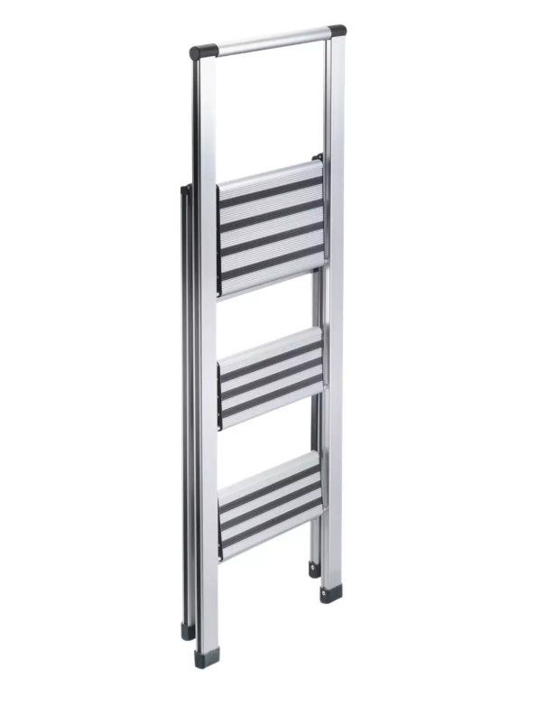 Scale: technocraft Alu-Klappleiter SLIMSTEP, 3 Stufen – Nuovo e nell'imballaggio originale da Koppigen venduto da Bracher_Mail-House 1