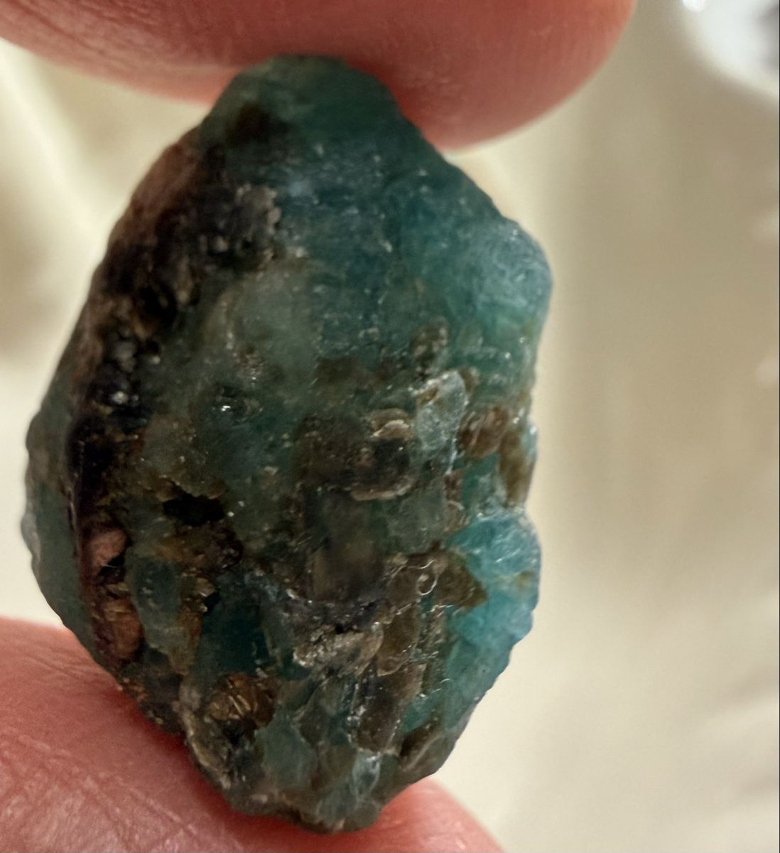 Mineralien & Heilsteine: Grandidierite 3Stk mit 85ct – Neu (gemäss Beschreibung) aus Oberhof von RealStone 7