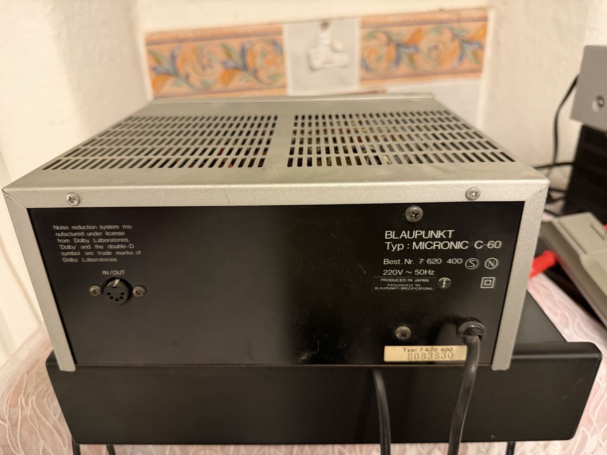 Blaupunkt Registratori: Blaupunkt RC-60 seltene Tapedeck – Difettoso da Trimbach venduto da SABO-61 8