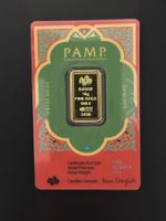 Goldbarren 10 g Pamp Swiss Made