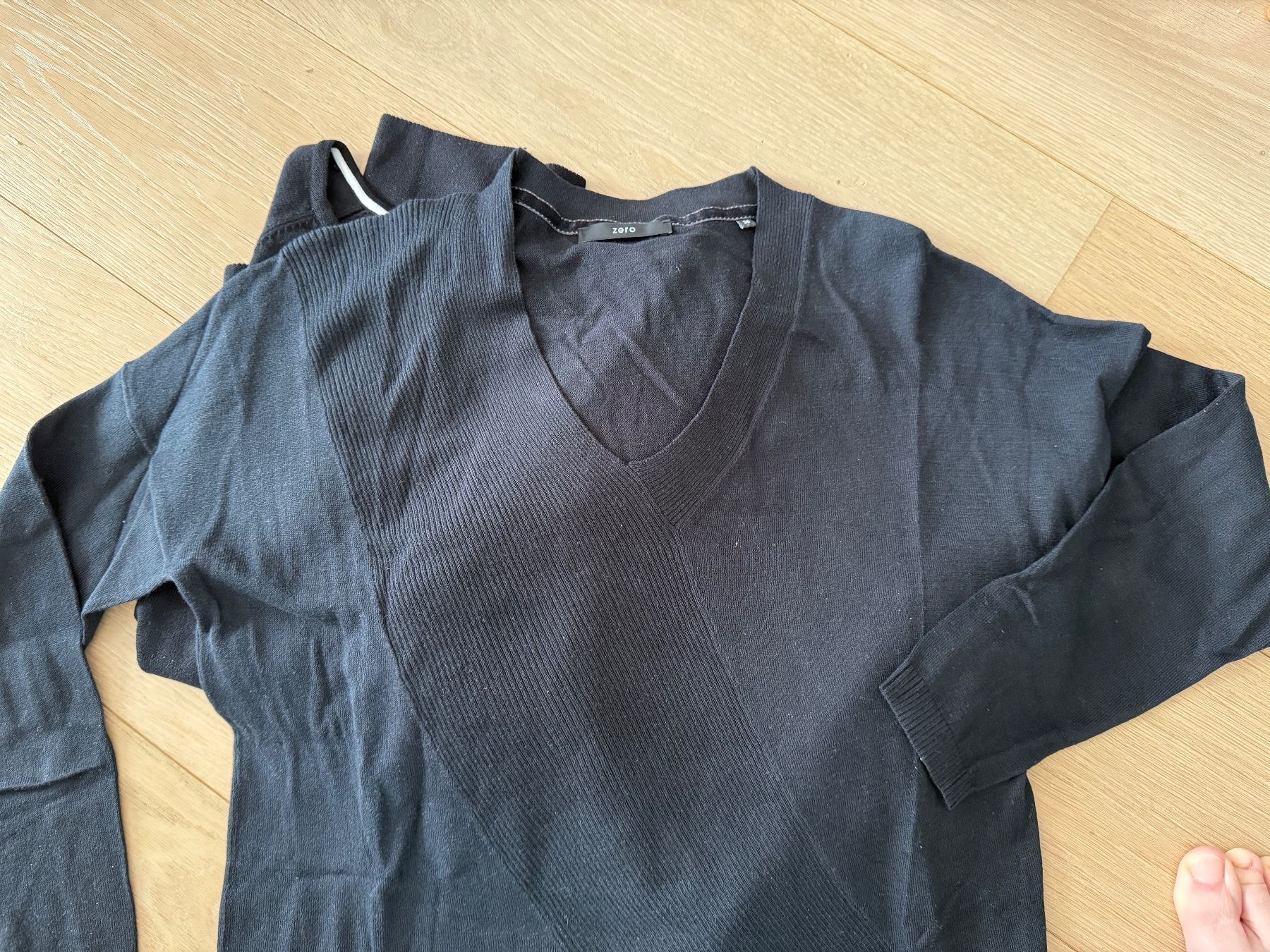Lotti di vestiti: 3 Damenpullover Gr. S, Zero & Flamme, schwarz/weiss – Usato da Buhwil venduto da Lin66 7