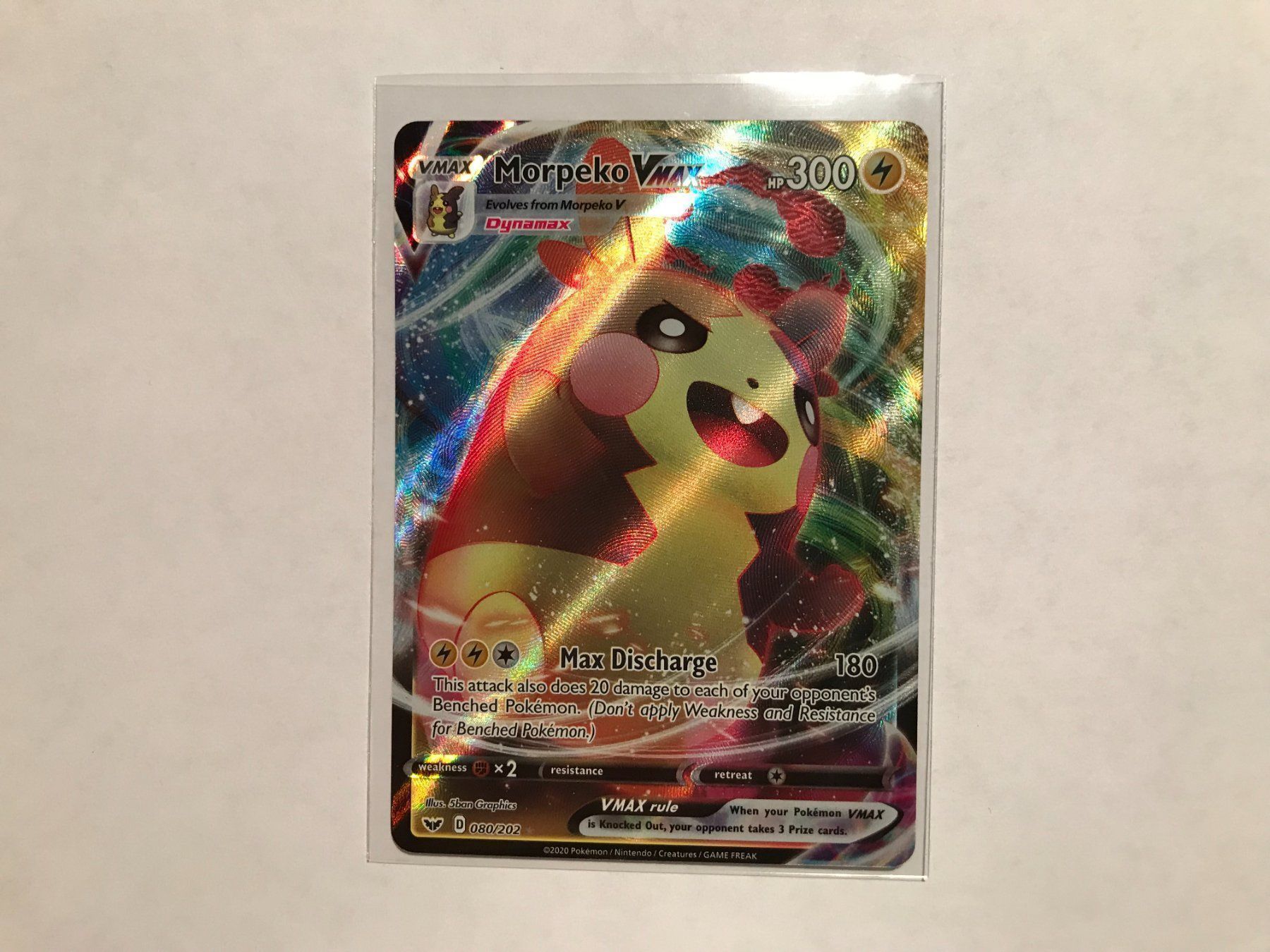 Pokémon Carte collezionabili: Morpeko Vmax – Nuovo (secondo la descrizione) da Hagendorn venduto da Pokecollectorch