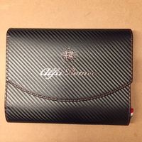 Alfa Romeo Dokumentenmappe Mappe in Carbon Look NEU