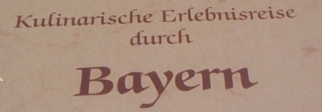 Bücher: Kulinarische Erlebnisreise durch  Bayern – Neu (gemäss Beschreibung) aus Bülach von Freieck 6