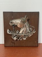 Vintage Horse Head Wall Art Relief Sculpture Equestrian