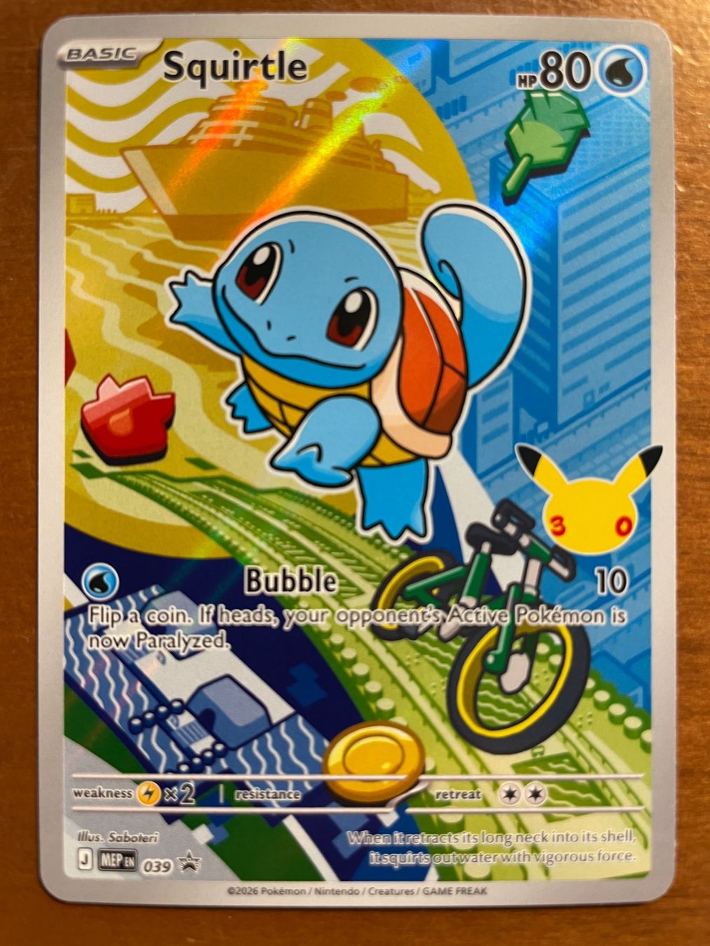 Pokémon Carte collezionabili: Pokemon Squirtle (Versand gratis) – Nuovo (secondo la descrizione) da Chur venduto da Angerson