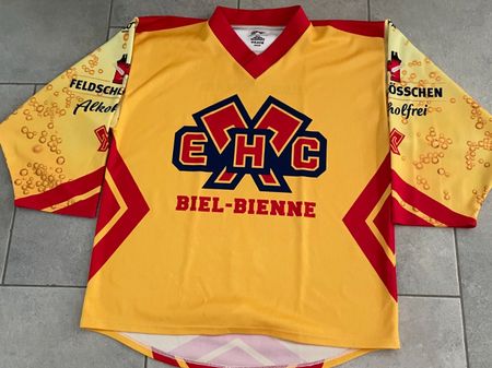 Original Einlauf Trikot von Damien Brunner