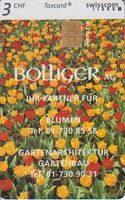 Carte Taxcard Swisscom Bolliger AG 3 CHF 05/2001