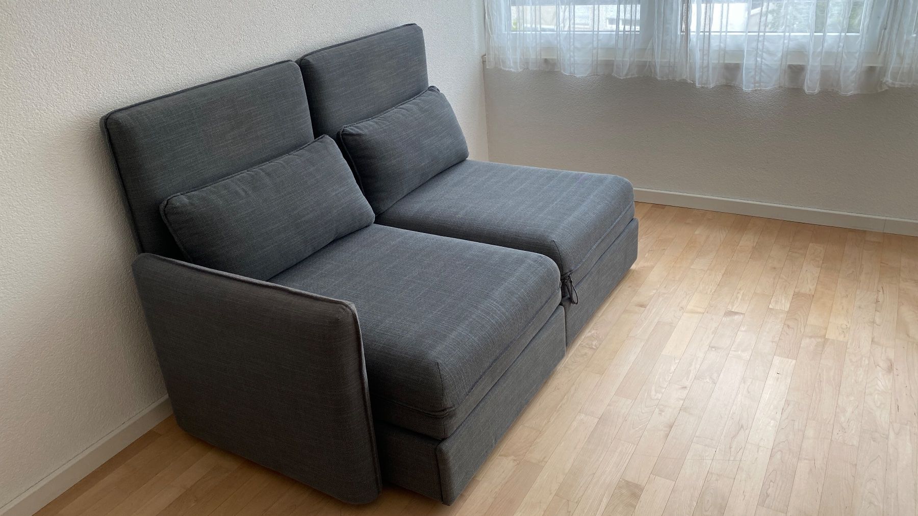 Divani: Schlafsofa dunkelgrau, inkl. zwei Topper – Usato da Thun venduto da and_275y 1