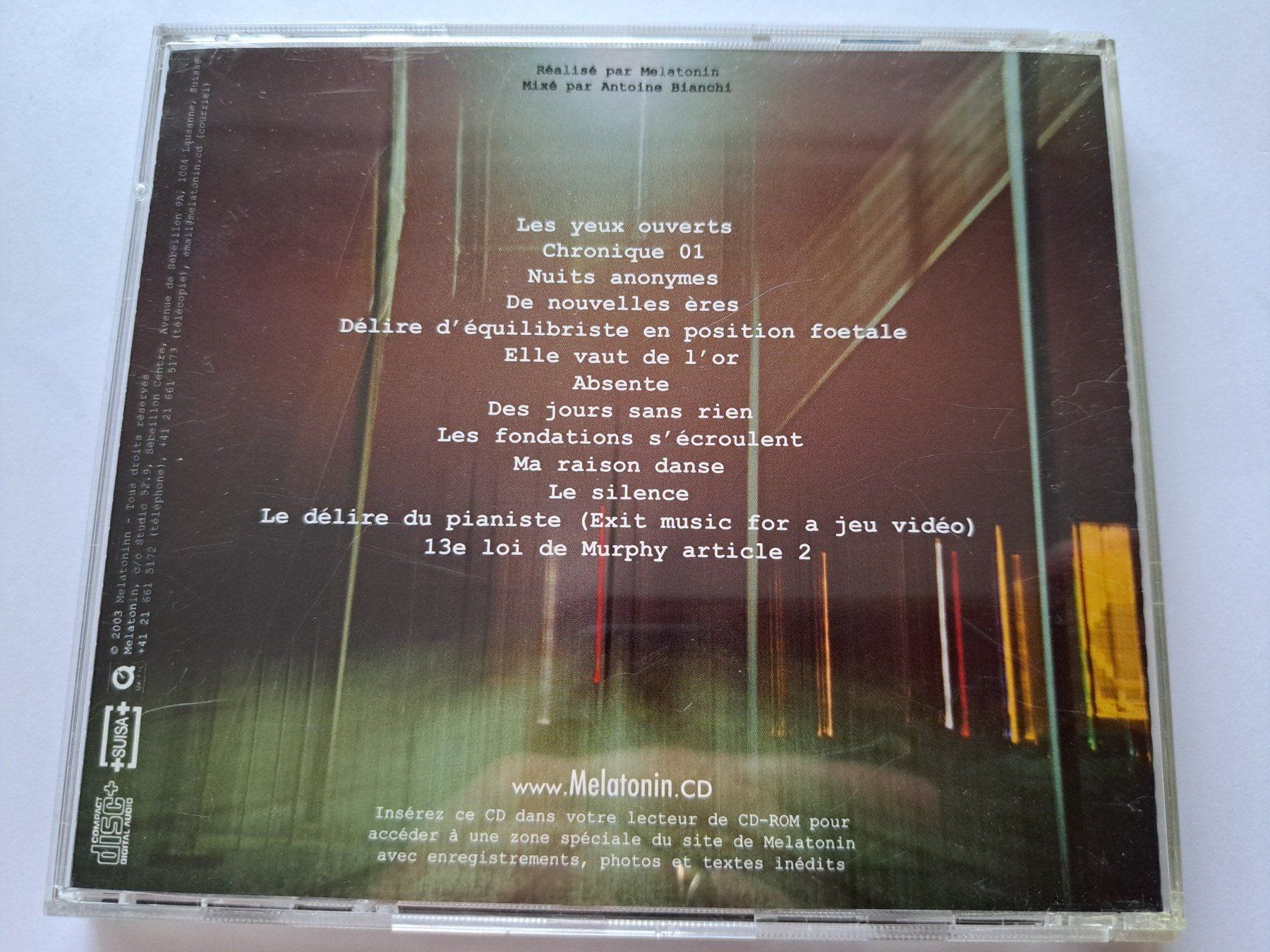 CD: Cd Melatonin - Alternatives  – Usato da Pully venduto da bro_n52j 1