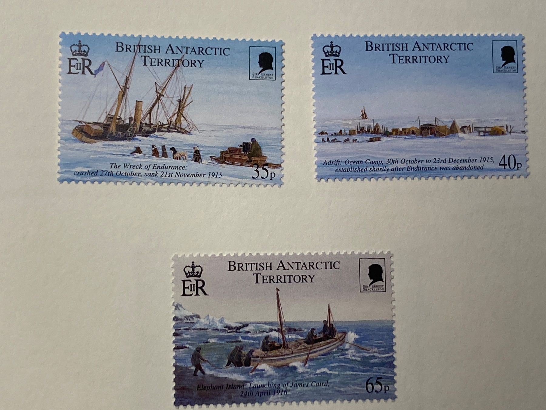 Alle Briefmarken: BRITISH Antarctic B.A.T. 2000 SCHIFFE SIR E. SHACKLETON. ** – Neu (gemäss Beschreibung) aus Erlach von