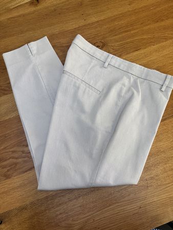 H&M Stoffhose, beige, Grösse 44 - Ideal für den Frühling!