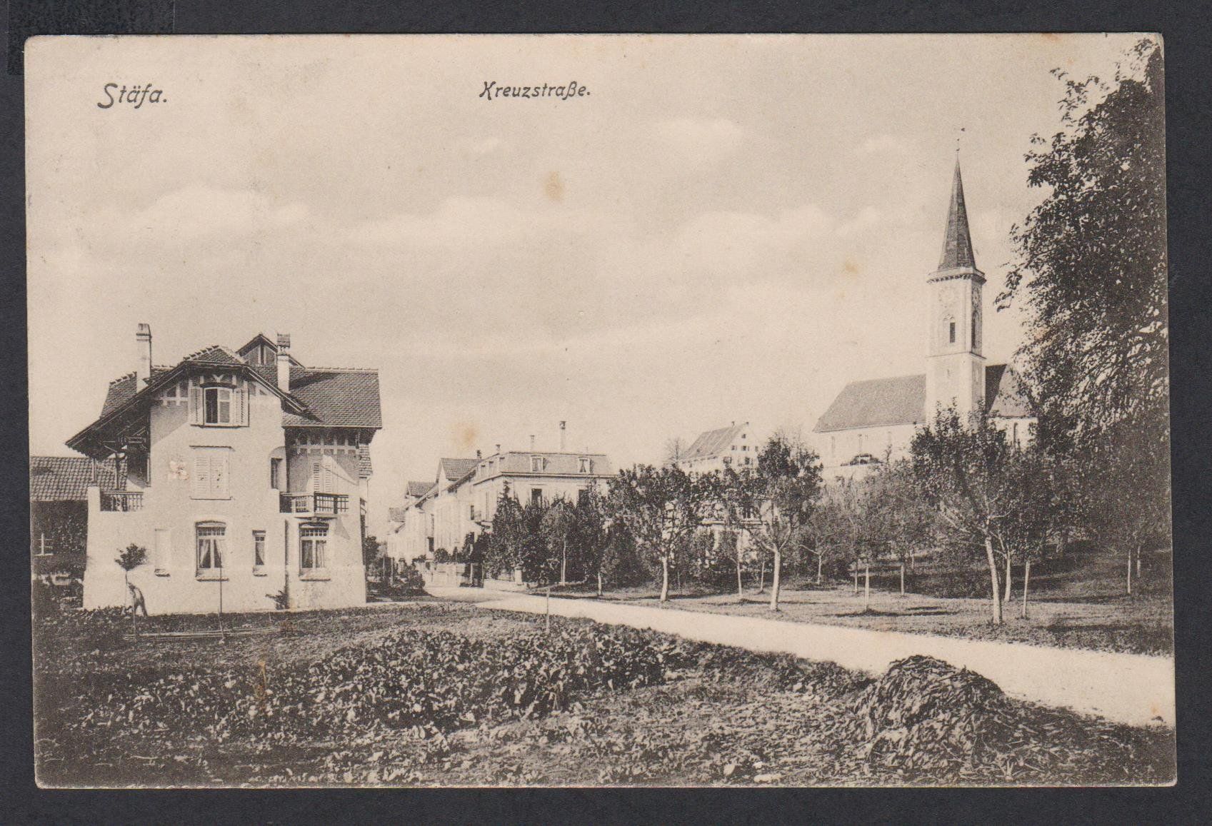 Cartes postales: Stäfa  ZH   -   alte Ansichtskarte von 1906 – D'occasion à Vitznau par Ropaku