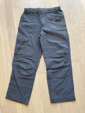 Jack Wolfskin Kinderhose, Gr. 164, Grau, Top Zustand!