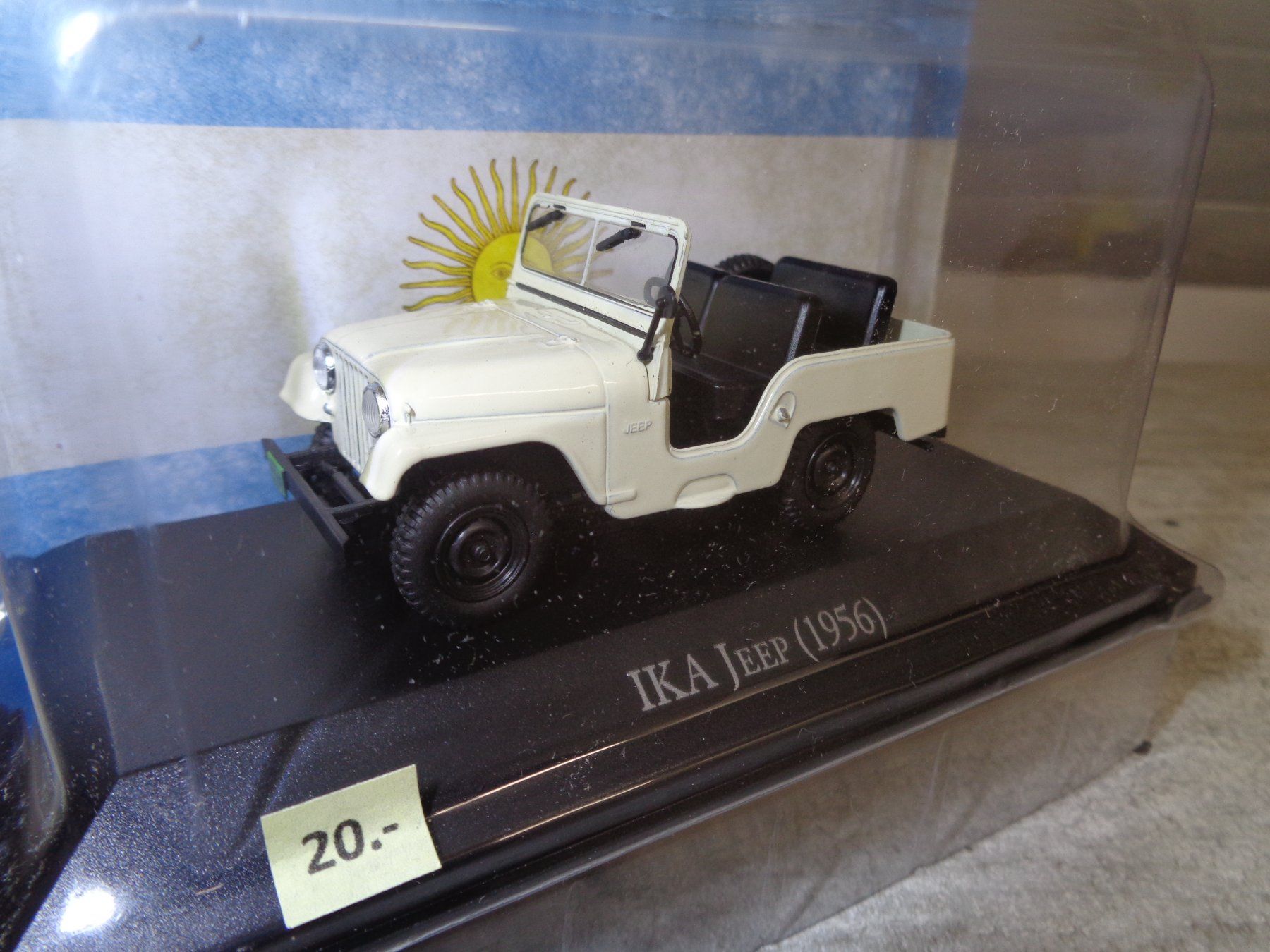 Jeep Modellautos: Salvat 1:43 IKA Jeep 1956 – Neu (gemäss Beschreibung) aus Reconvilier von