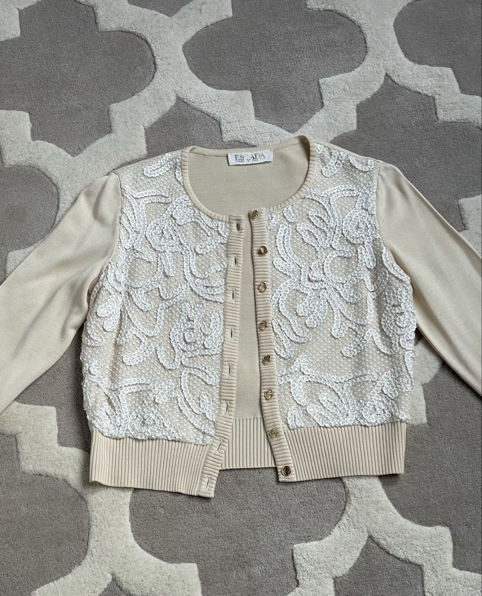 Escada Maglioni & Felpe: Atemberaubende seltene 90er Jahre Strickwaren Set – Usato da Winkel venduto da Luxtime 6