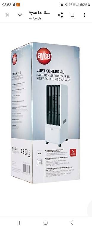 Condizionatori: Ayce Luftkühler/Klima 6L – Usato da Muttenz venduto da joe_xk8h
