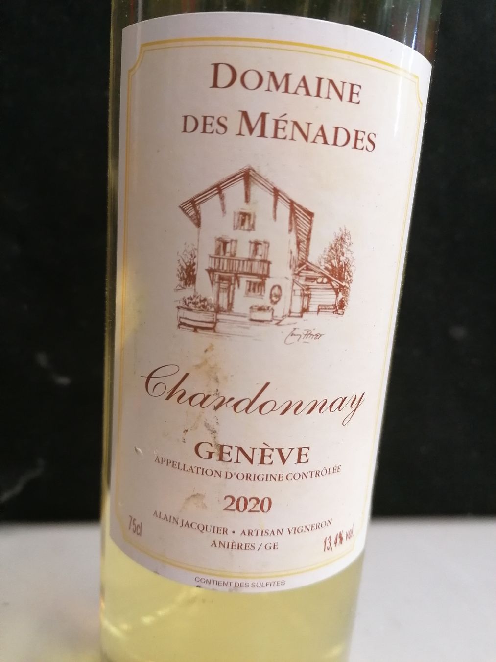 Wein: DOMAINE DES MÉNADES 2020 – Neu (gemäss Beschreibung) aus Genève von Leboucheoreilles 1