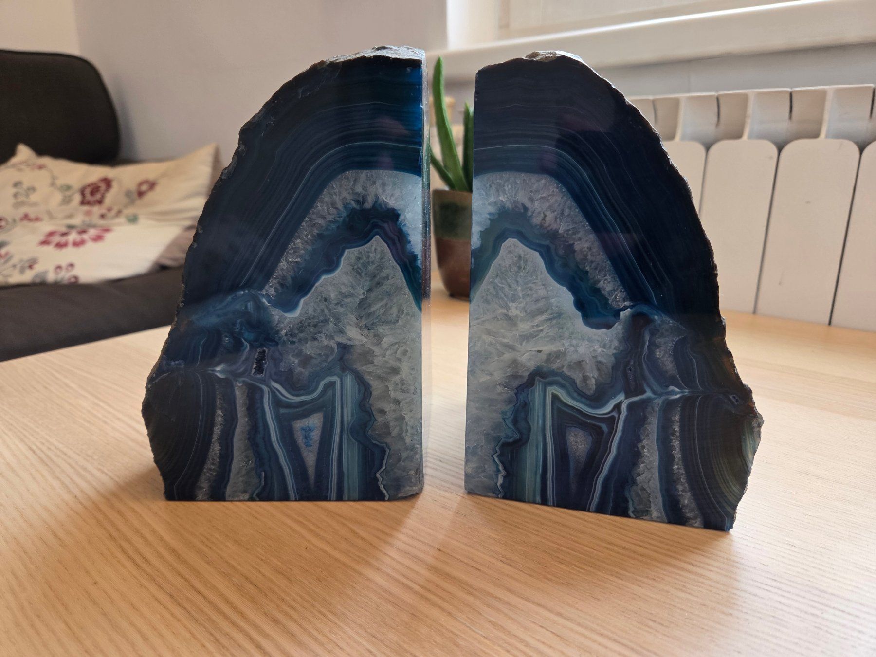 Minerali & Pietre curative: Achat blau direkt aus Brasilien – Usato da Appenzell Enggenh. venduto da chs_9rxk