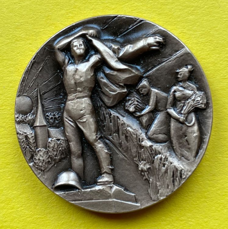 Médaille Ardennes - 50 Ans Cercle Sportif De SEDAN 1996 - Bronze