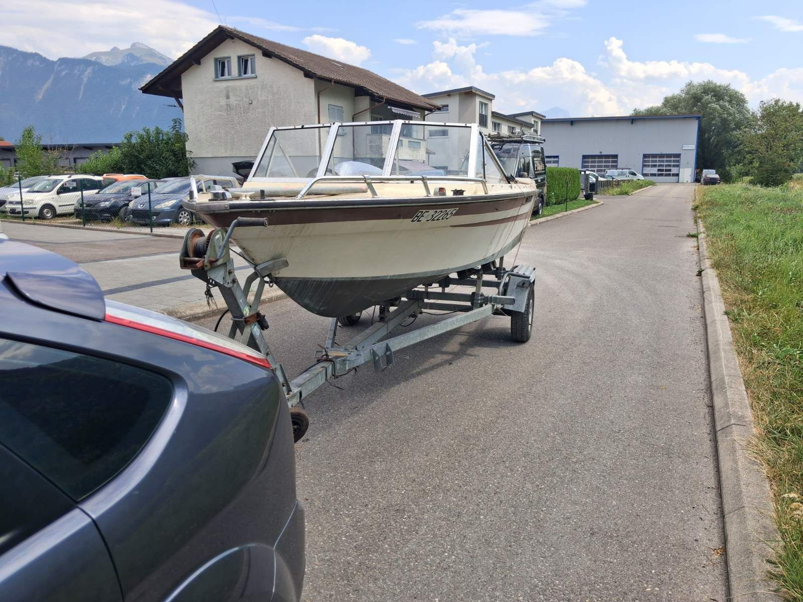 Barche: bateau sans moteur avec romorque – Usato da Vevey venduto da gocedaca 5