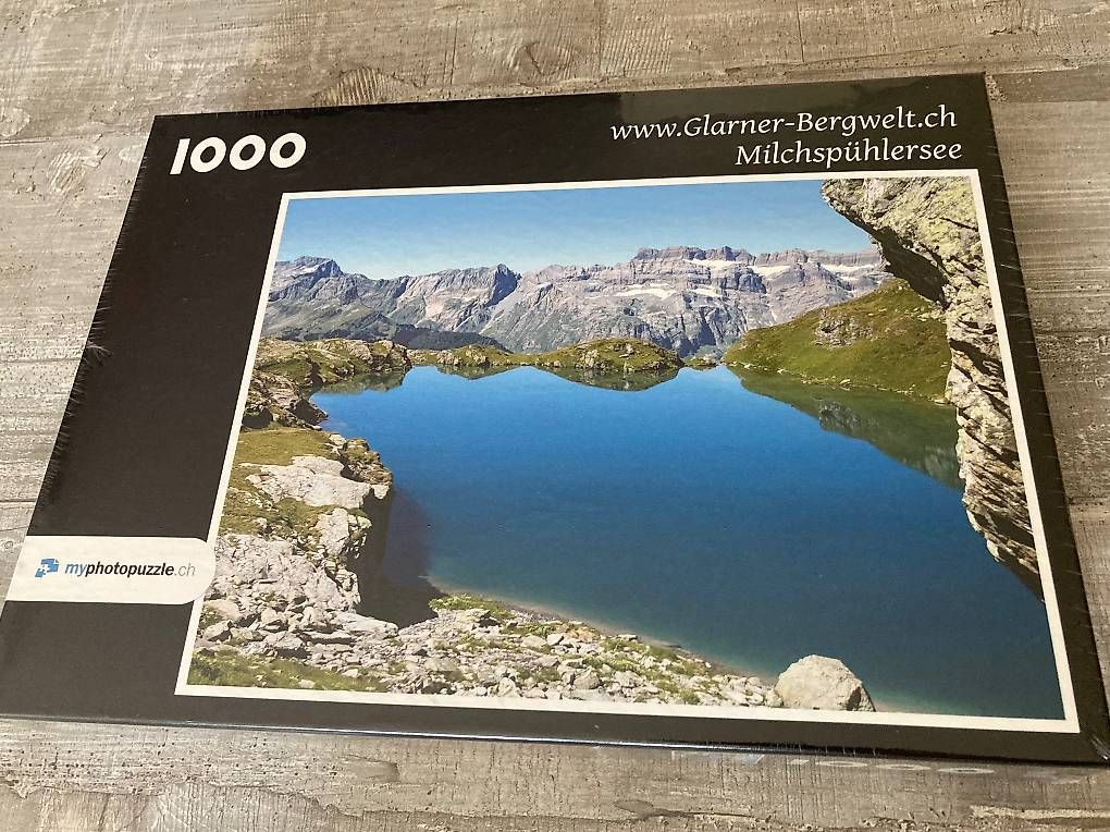Puzzle: Puzzle vom Milchspühlersee (GL) – Nuovo e nell'imballaggio originale da Schwändi GL venduto da Blacklife