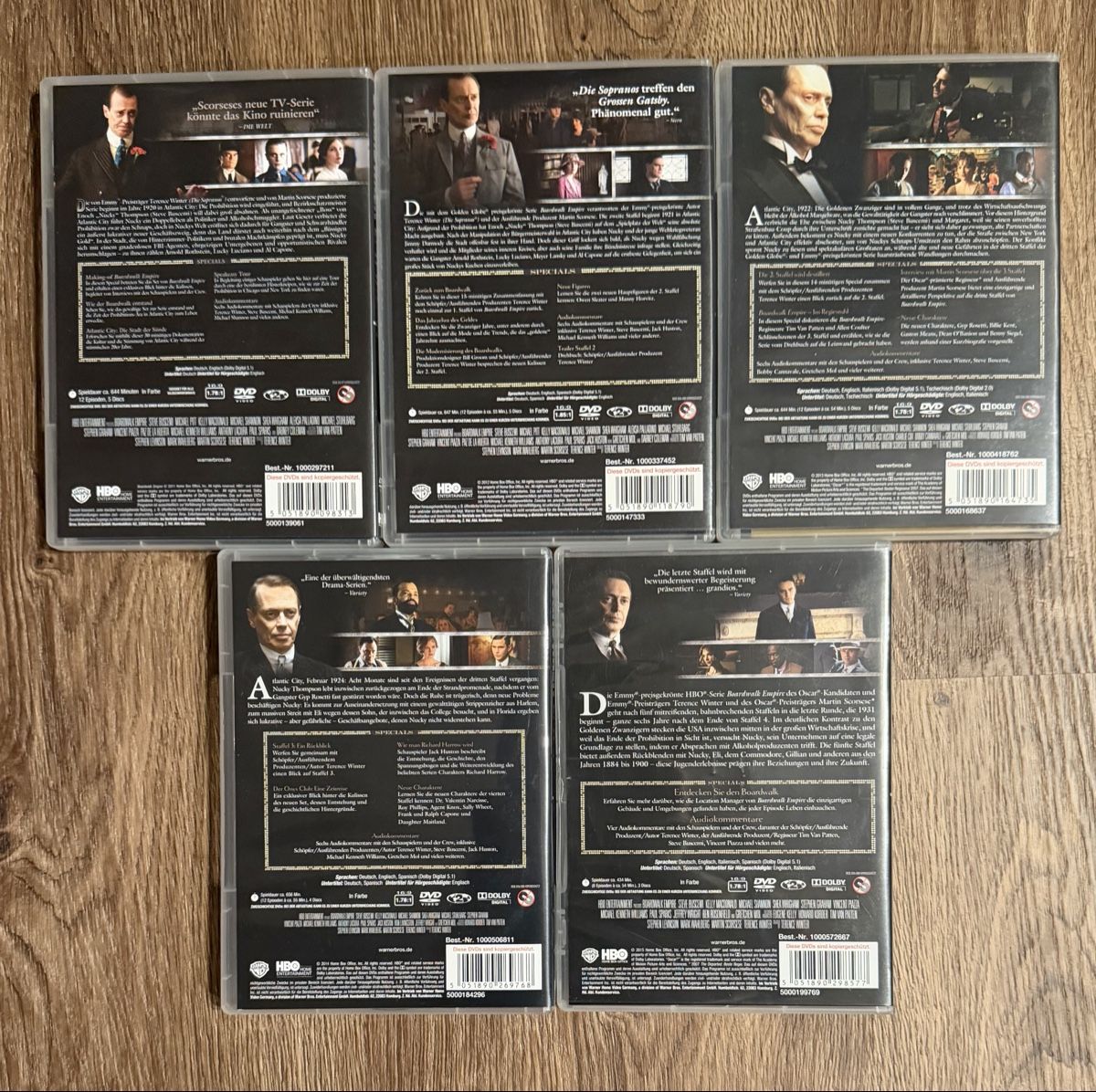 Alle DVDs: Boardwalk Empire Complete Seasons 1-5 DVD – Gebraucht aus Zollikofen von hekote 1
