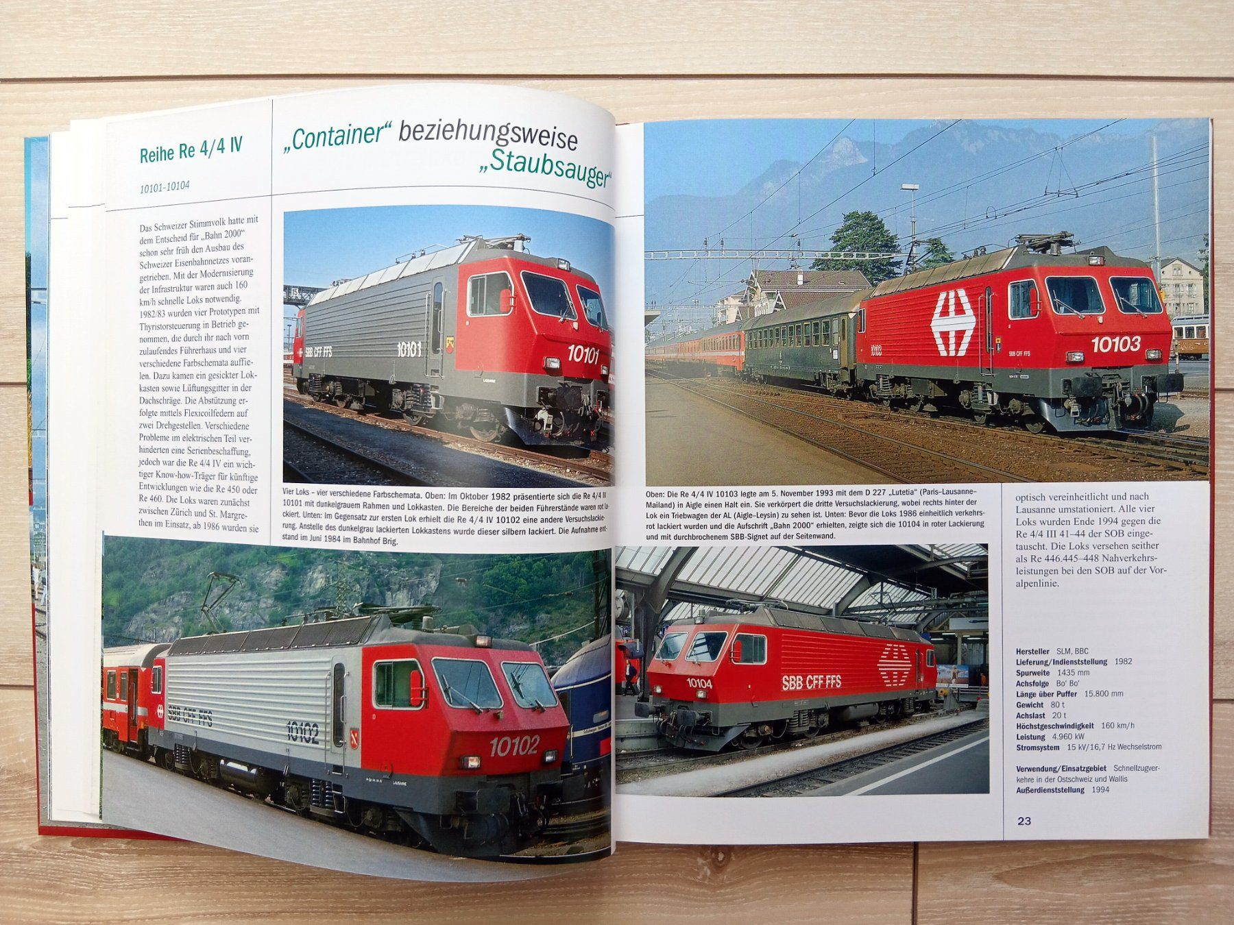 Libri: Bildatlas Der SBB-Lokomotiven – Usato da Birrwil venduto da dirtyoldtown 3