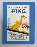 The Story about Ping / Bilderbuch englisch 1969 / Kurt Wiese