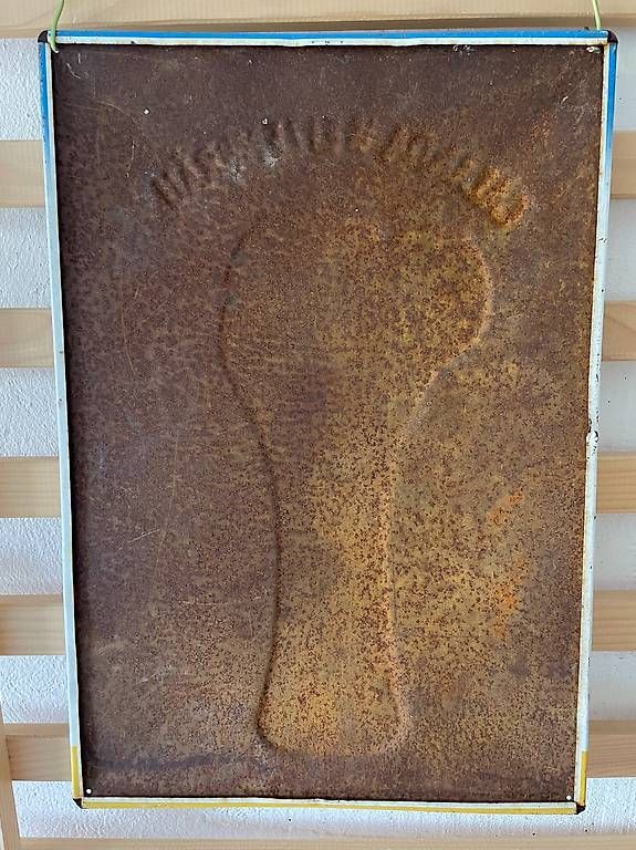 Calanda Insegne: Calanda Bräu Blechschild – Usato da Ettingen venduto da Donald4107 2